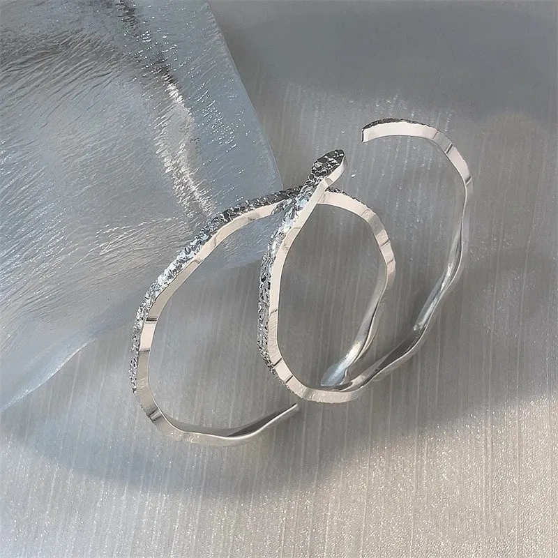 Hui Xuan Charm 999 Fine Silver Bangles Women's-3