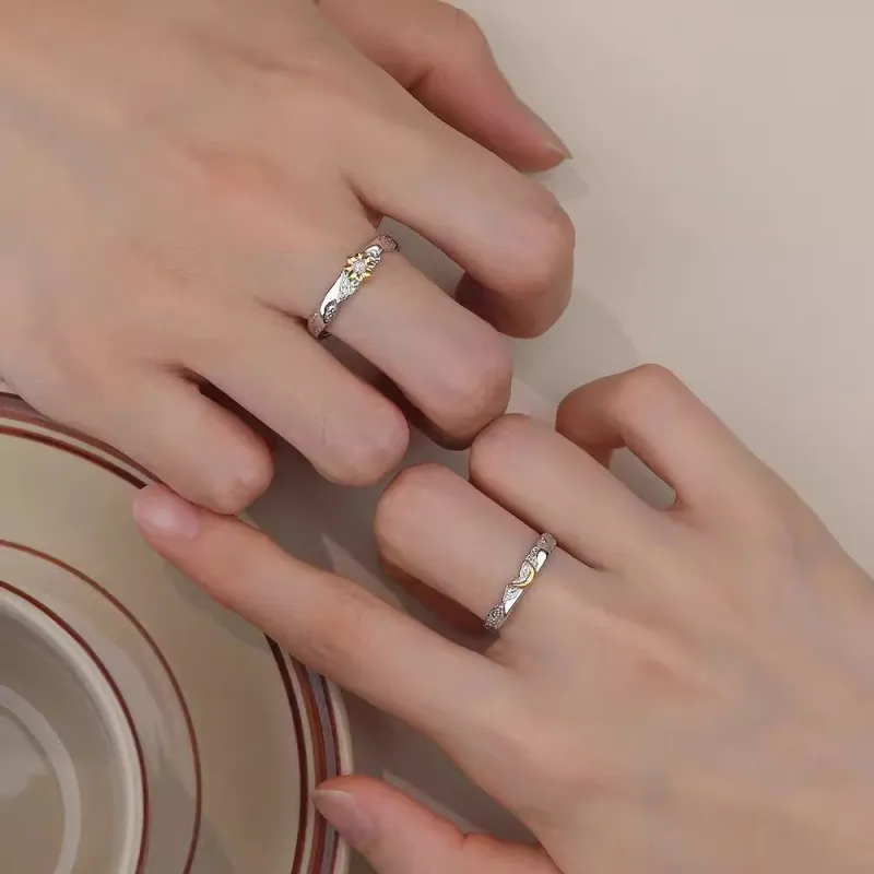 Hui Xuan Charm 999 Fine Silver Rings Unisex-4