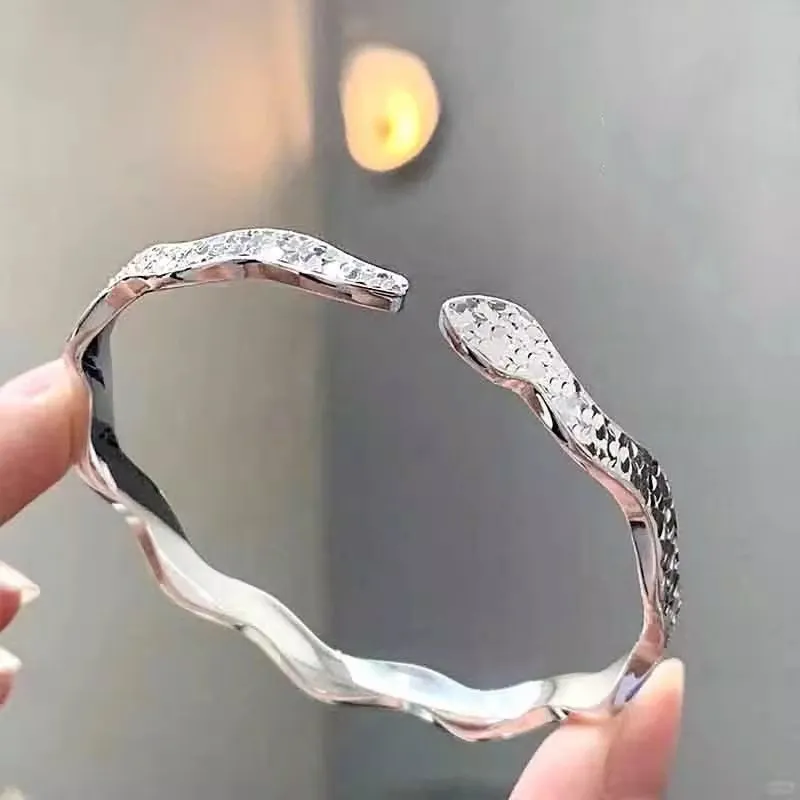 Hui Xuan Charm 999 Fine Silver Sterling Silver Bracelets Women's-1