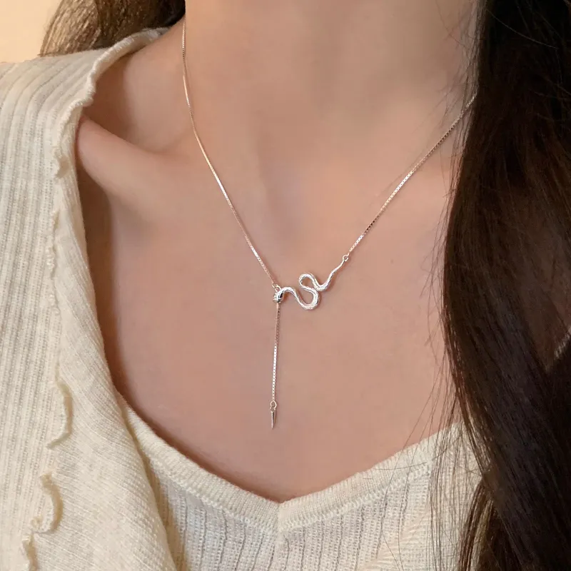Hui Xuan Charm Foot Silver 990 Necklaces Women's-2