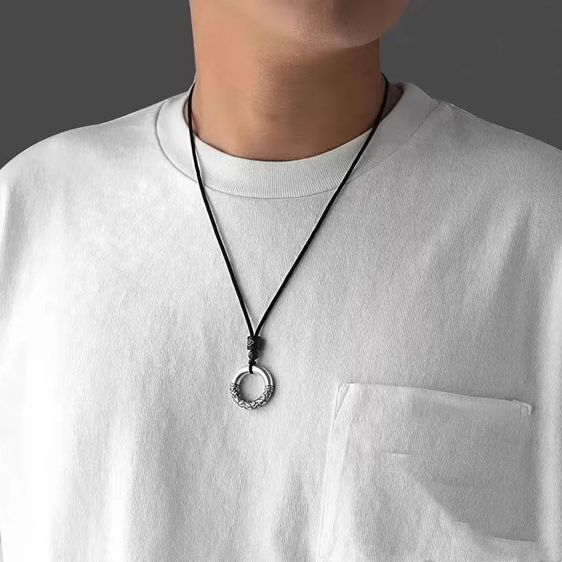 Hui Xuan Charm 999 Fine Silver Pendants Unisex-4