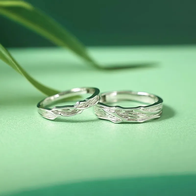 Hui Xuan Charm 999 Fine Silver Rings Unisex-1