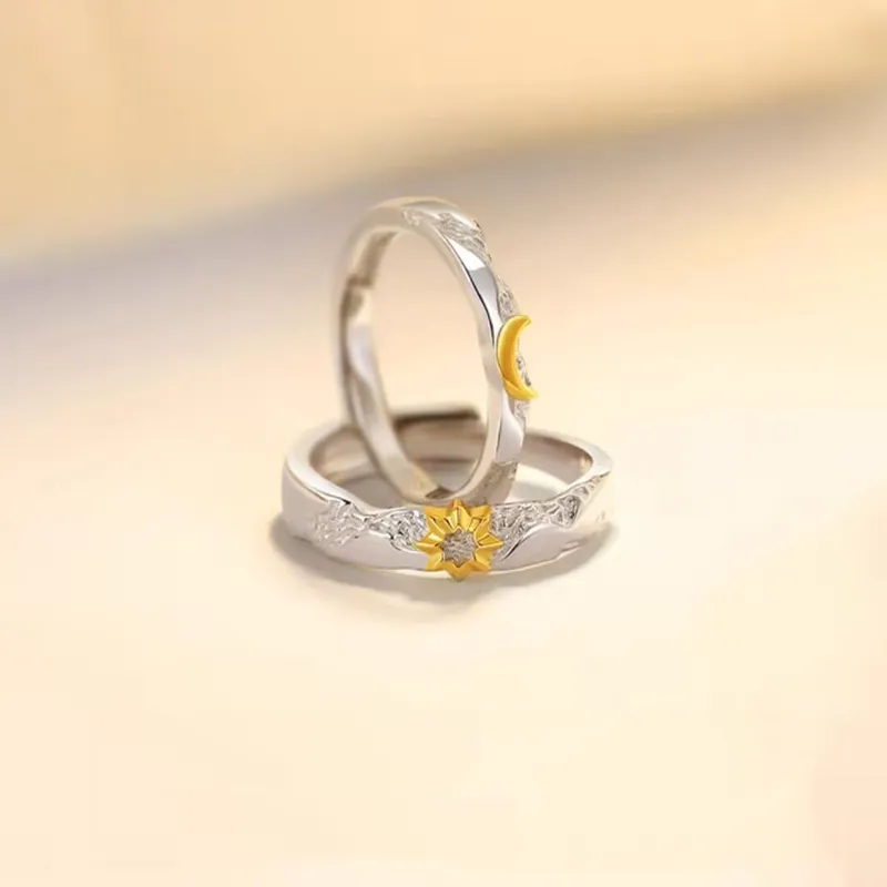 Hui Xuan Charm 999 Fine Silver Rings Unisex-1