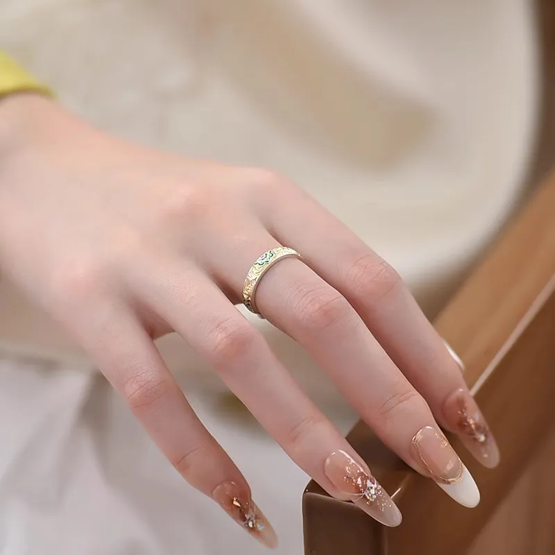Hui Xuan Charm 999 Fine Silver Rings Women's-4