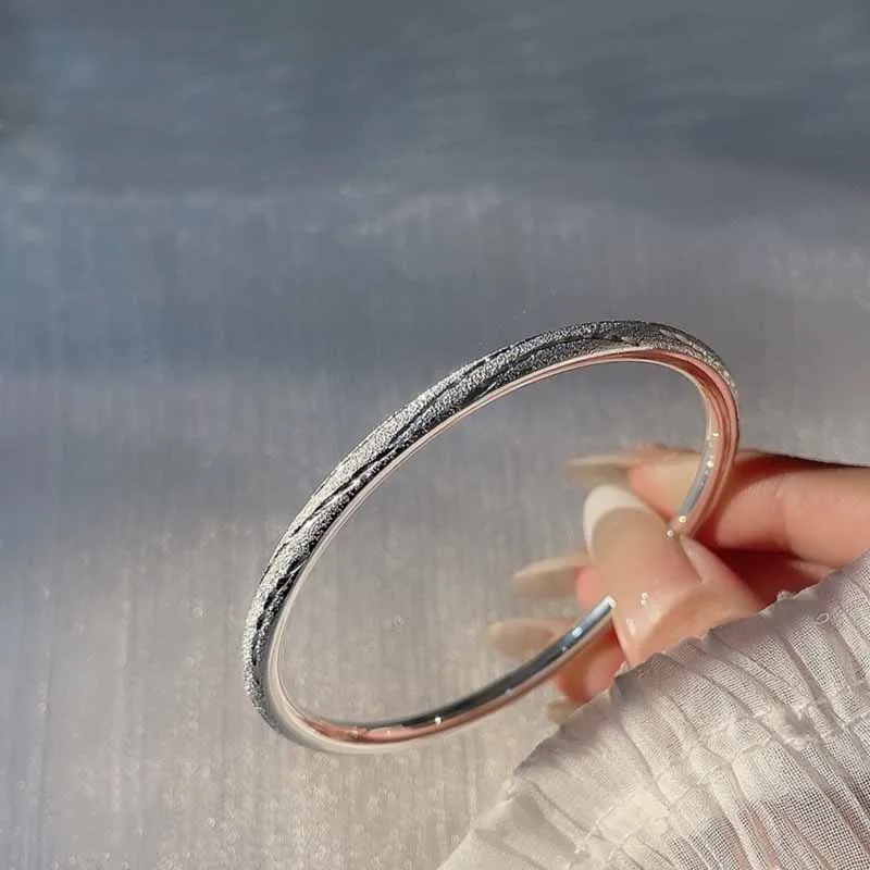Hui Xuan Charm 999 Fine Silver Bangles Women's-2