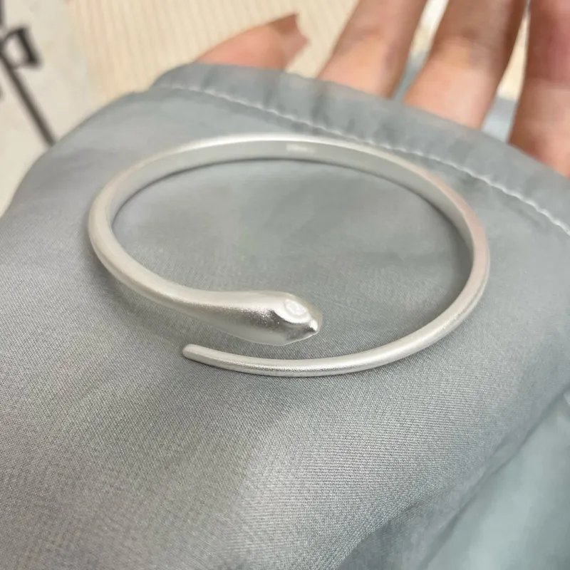 Hui Xuan Charm 999 Fine Silver Bangles Women's-11