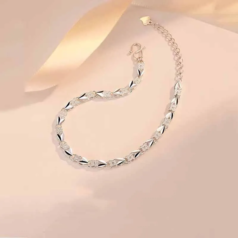 Hui Xuan Charm 999 Fine Silver Bracelets Women's-4