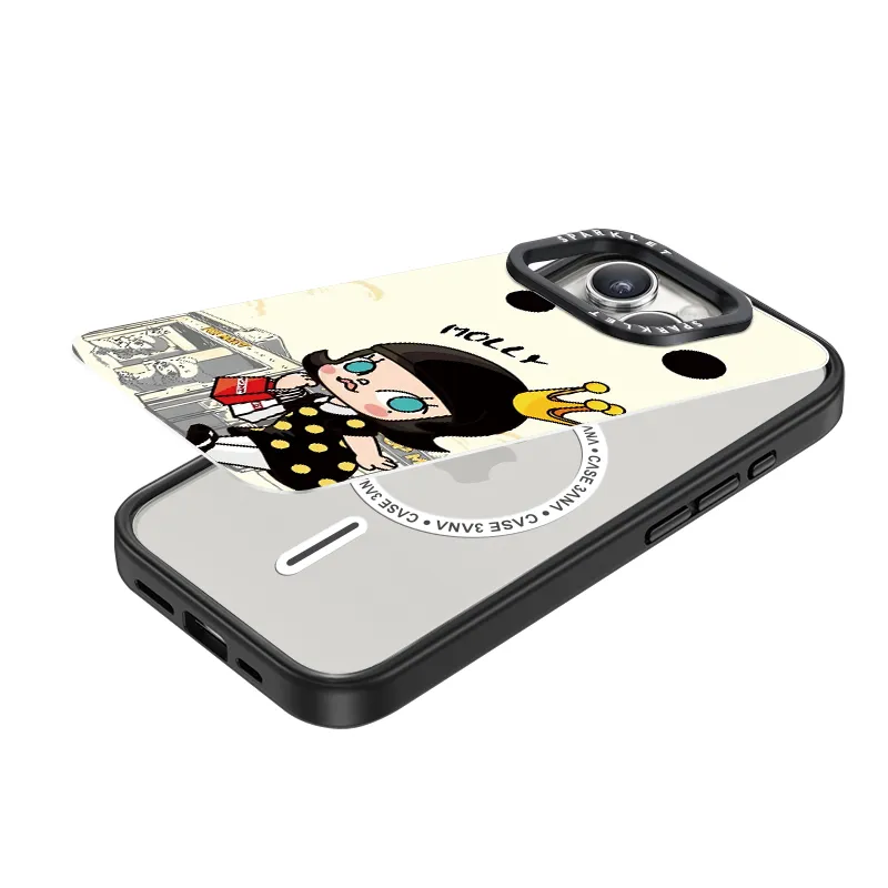 MSMF Acrylic Material Phone Cases Compatible With Apple 14 PRO/16 PLUS/15/13 PROMAX/12 Trendy-5