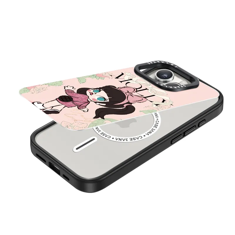 MSMF Acrylic Material Phone Cases Compatible With Apple 14 PRO/16 PLUS/15/13 PROMAX/12 Trendy-25
