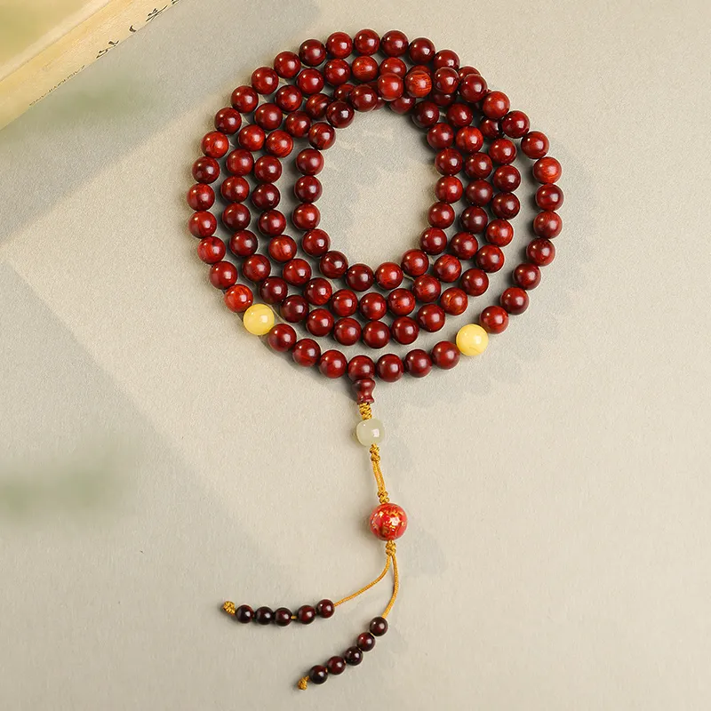 Moon Seal Hundred Rivers Rosewood Bracelets Unisex-2