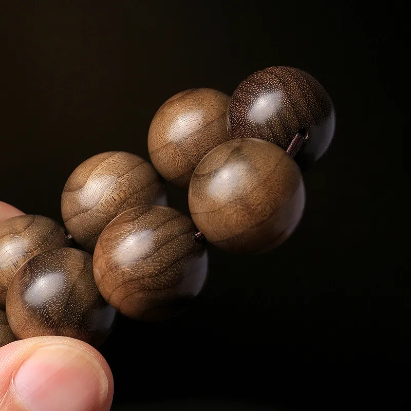 Moon Seal Hundred Rivers Phoebe Zhennan Wooden Bracelets Unisex-3