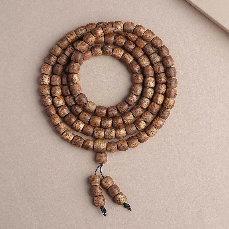 Moon Seal Hundred Rivers Fragrance Agarwood Precious Wood Bracelets Unisex-5
