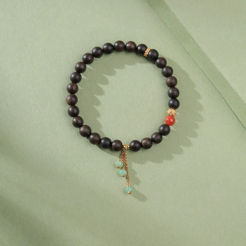 Moon Seal Hundred Rivers Fragrance Agarwood Bracelets Unisex-1
