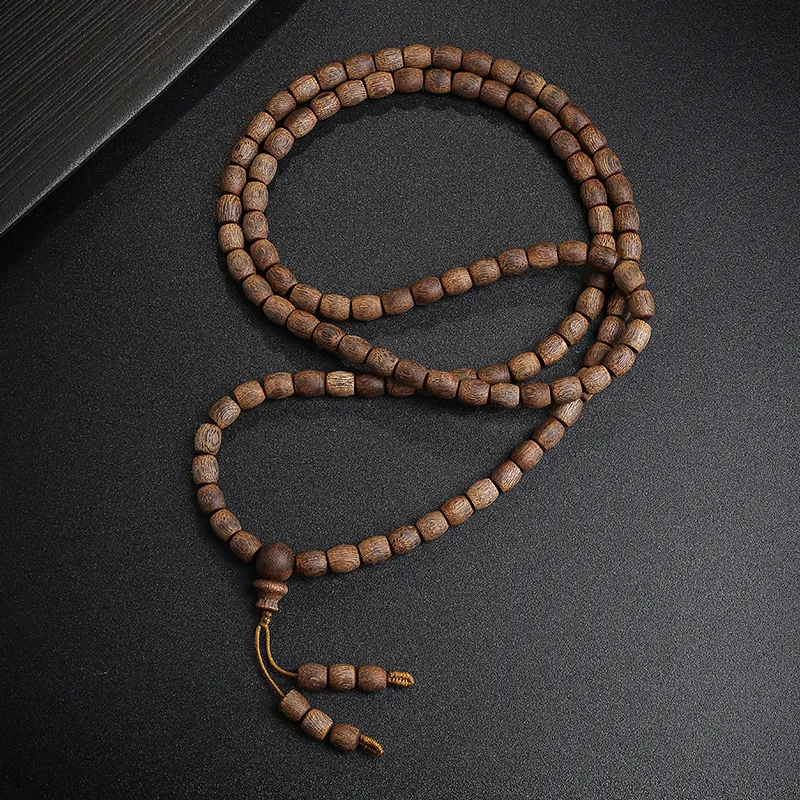 Moon Seal Hundred Rivers Fragrance Agarwood Precious Wood Bracelets Unisex-7