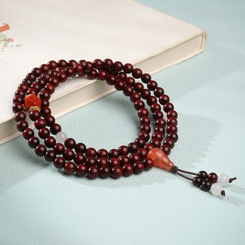 Moon Seal Hundred Rivers Rosewood Bracelets Unisex-1