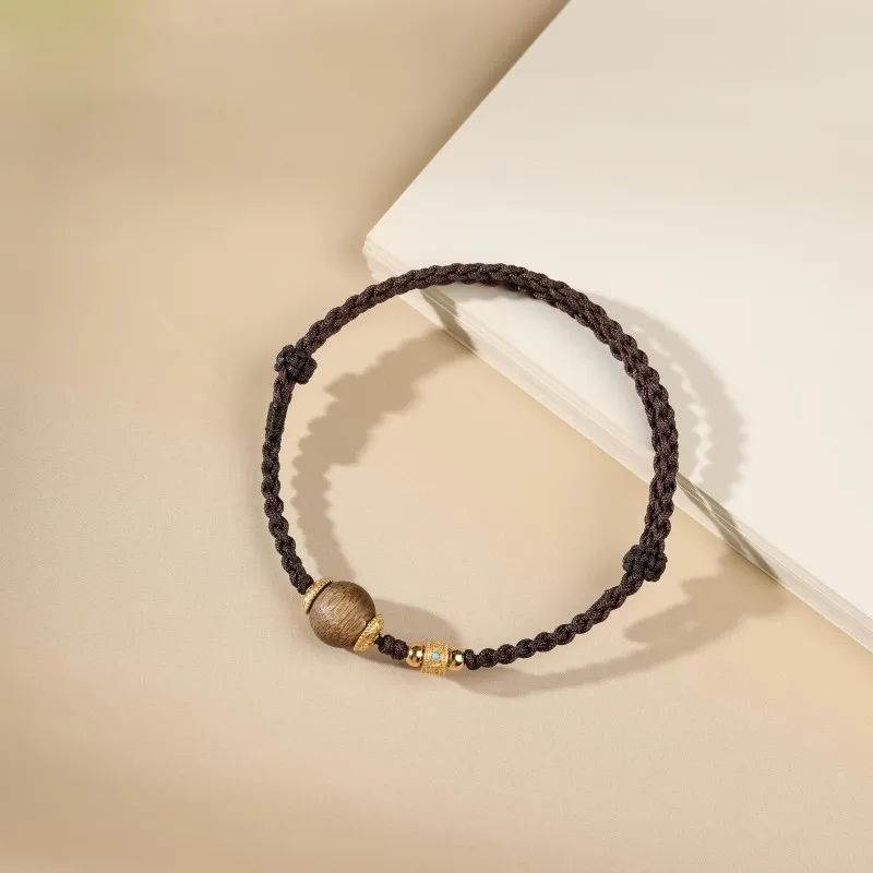 Moon Seal Hundred Rivers Fragrance Agarwood Bracelets Unisex-3