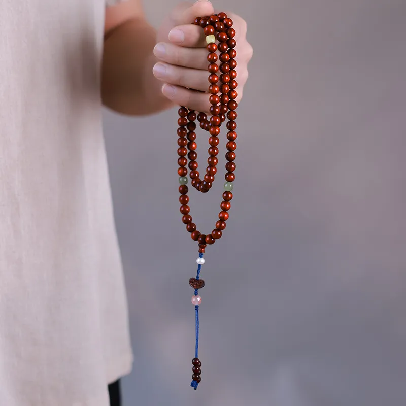Moon Seal Hundred Rivers Rosewood Bracelets Unisex-5