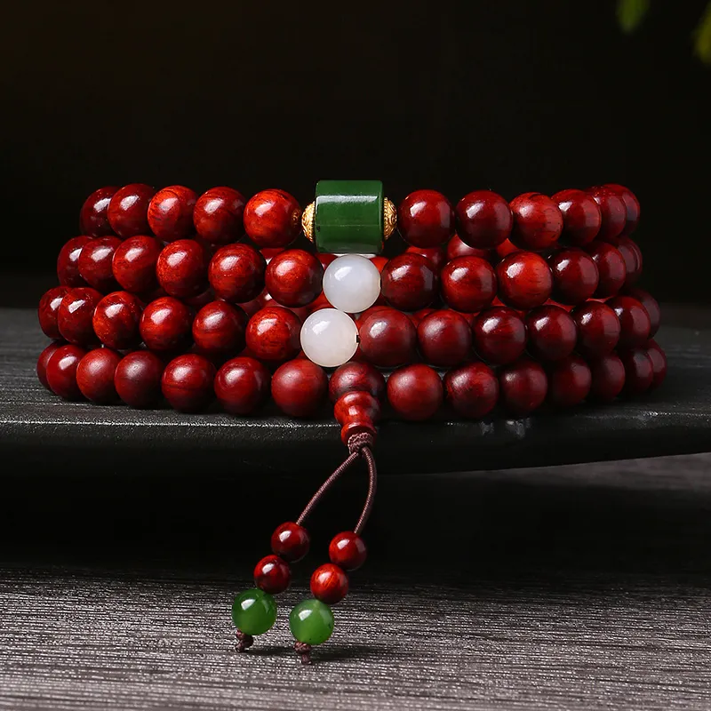 Moon Seal Hundred Rivers Rosewood Bracelets Unisex-1