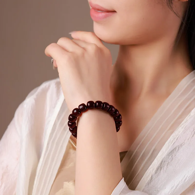 Moon Seal Hundred Rivers Rosewood Bracelets Unisex-2
