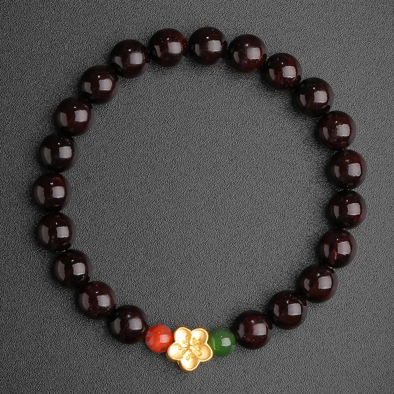 Moon Seal Hundred Rivers Rosewood Bracelets Unisex-2
