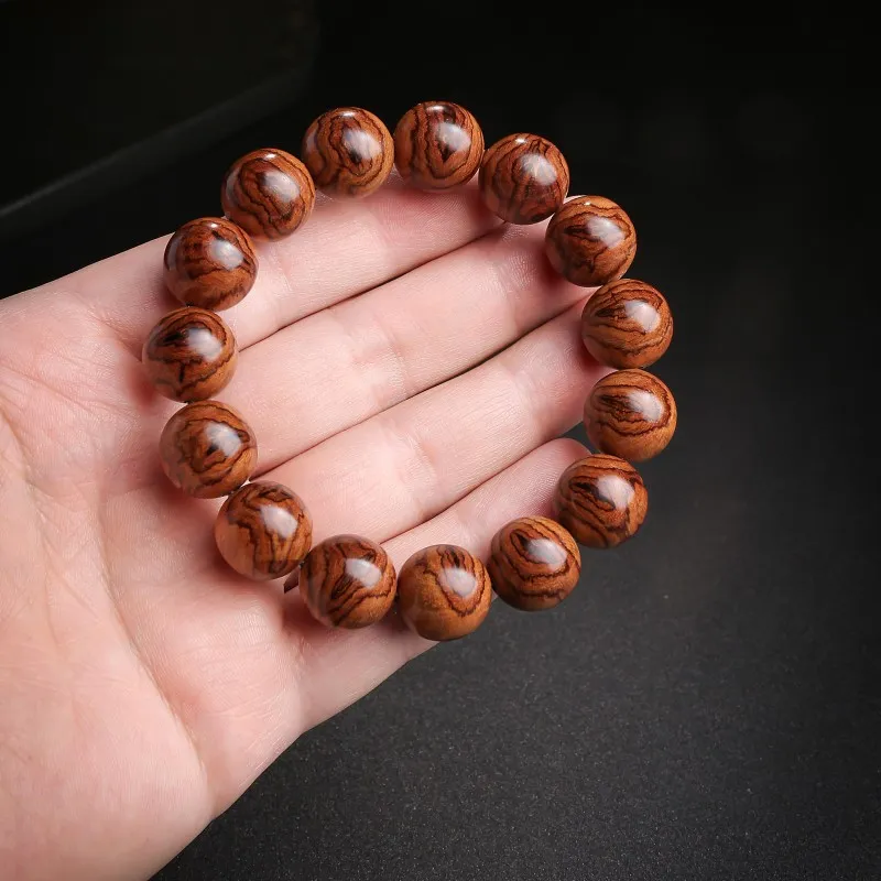 Moon Seal Hundred Rivers Huanghuali Bracelets Unisex-1