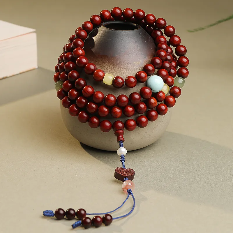 Moon Seal Hundred Rivers Rosewood Bracelets Unisex-4