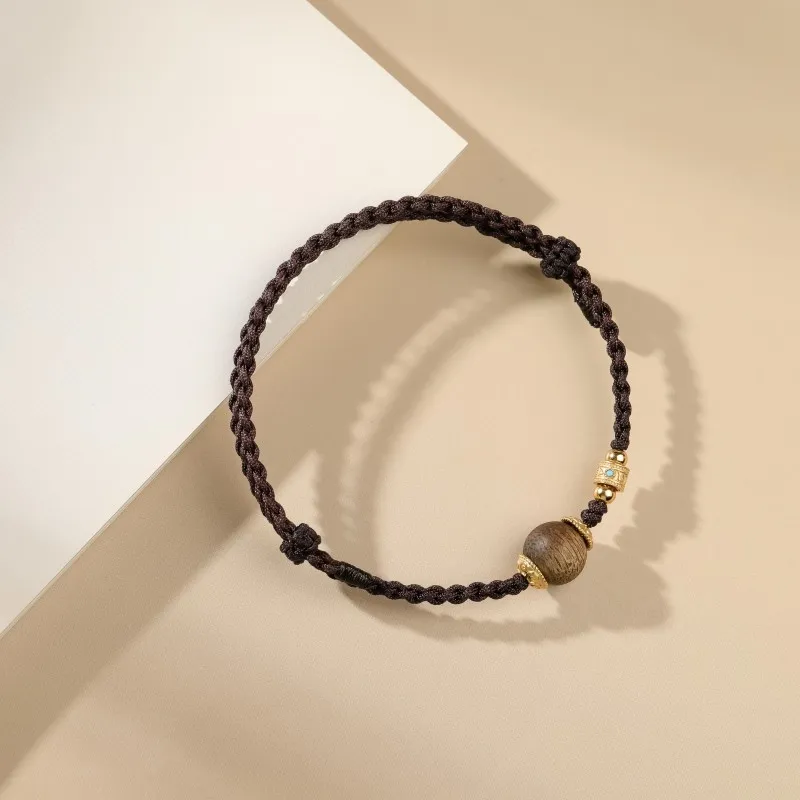 Moon Seal Hundred Rivers Fragrance Agarwood Bracelets Unisex-4