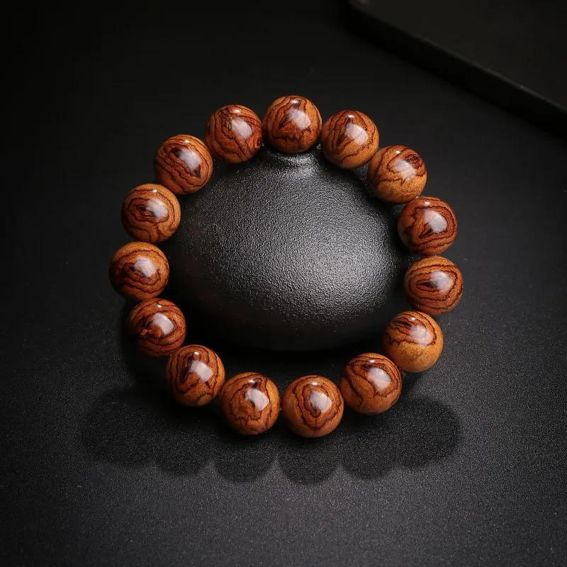 Moon Seal Hundred Rivers Huanghuali Bracelets Unisex-3