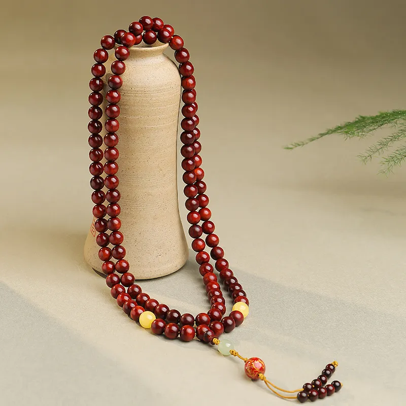 Moon Seal Hundred Rivers Rosewood Bracelets Unisex-1