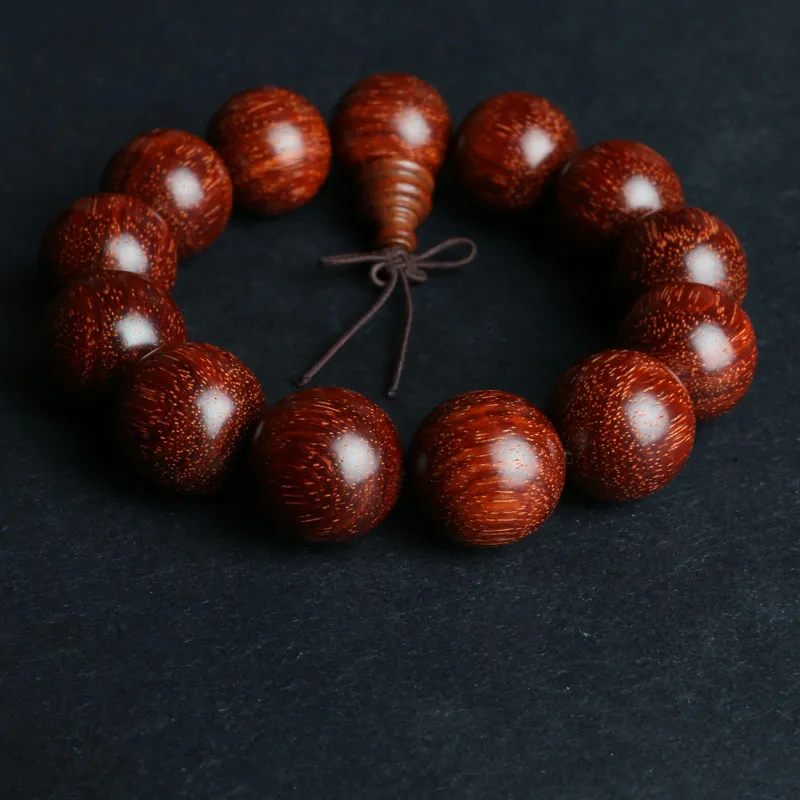 Moon Seal Hundred Rivers Rosewood Precious Wood Bracelets Unisex-5