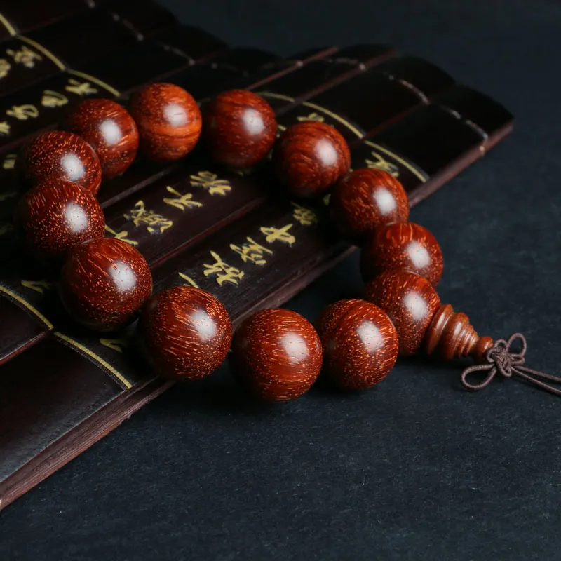 Moon Seal Hundred Rivers Rosewood Precious Wood Bracelets Unisex-2