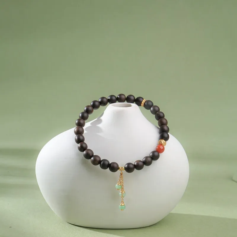 Moon Seal Hundred Rivers Fragrance Agarwood Bracelets Unisex-3
