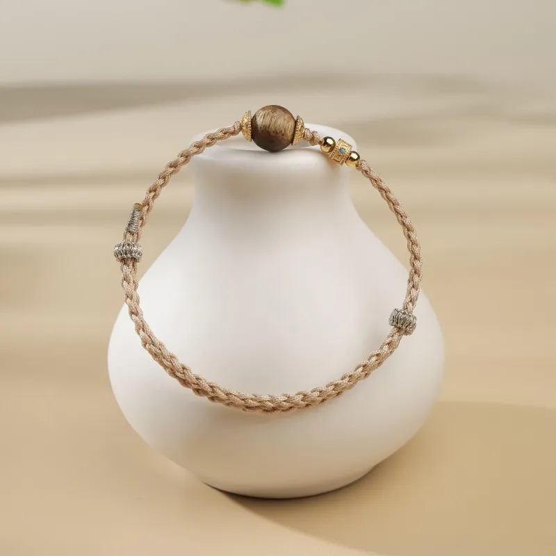 Moon Seal Hundred Rivers Fragrance Agarwood Bracelets Unisex-10