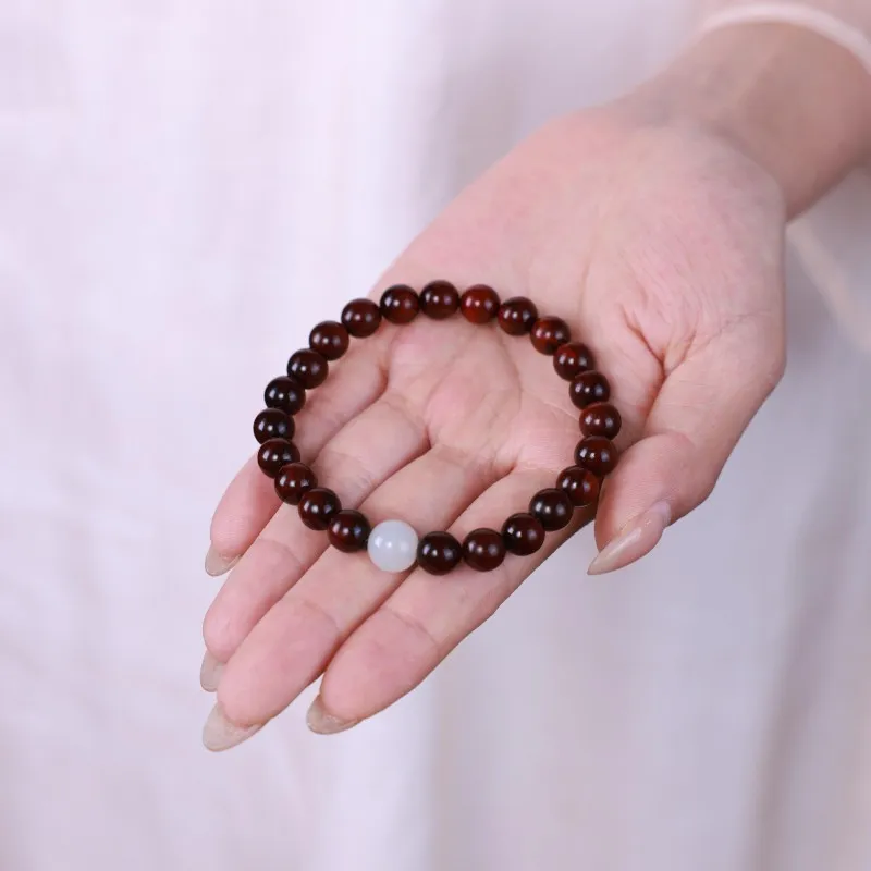 Moon Seal Hundred Rivers Rosewood Bracelets Unisex-6