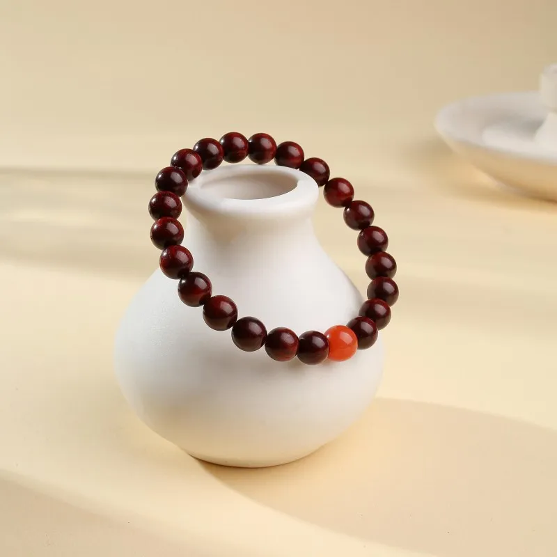 Moon Seal Hundred Rivers Rosewood Precious Wood Bracelets Unisex-4