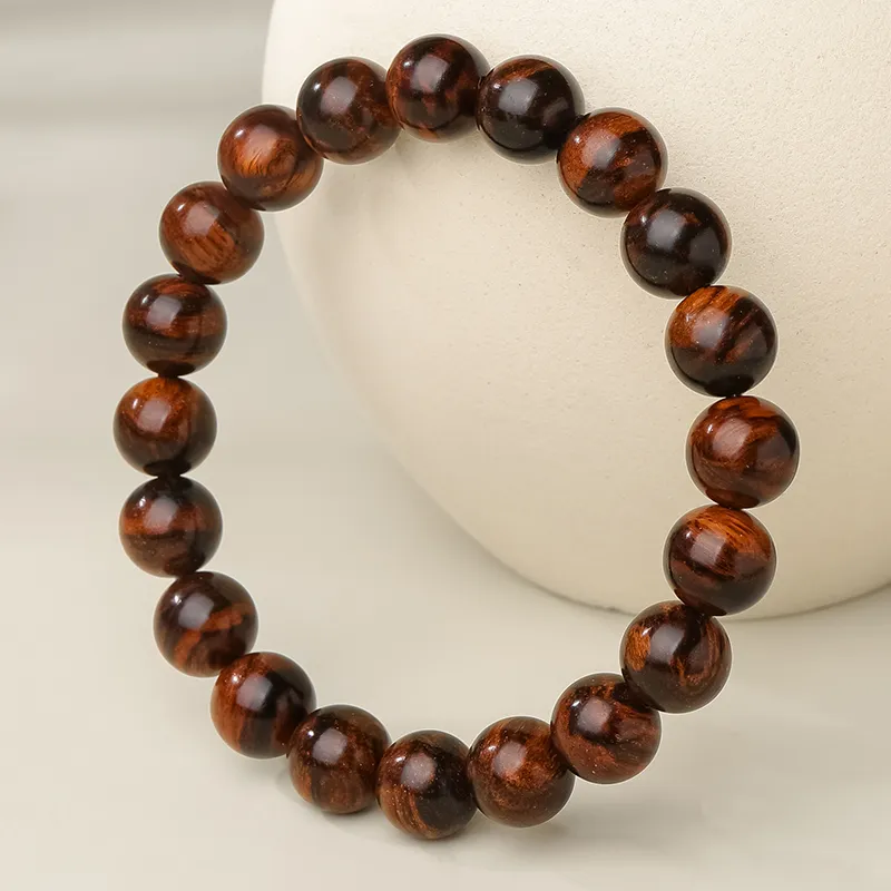 Moon Seal Hundred Rivers Huanghuali Bracelets Unisex-3
