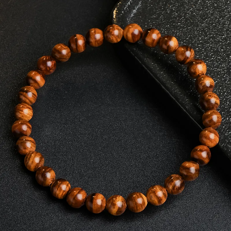 Moon Seal Hundred Rivers Huanghuali Bracelets Unisex-1