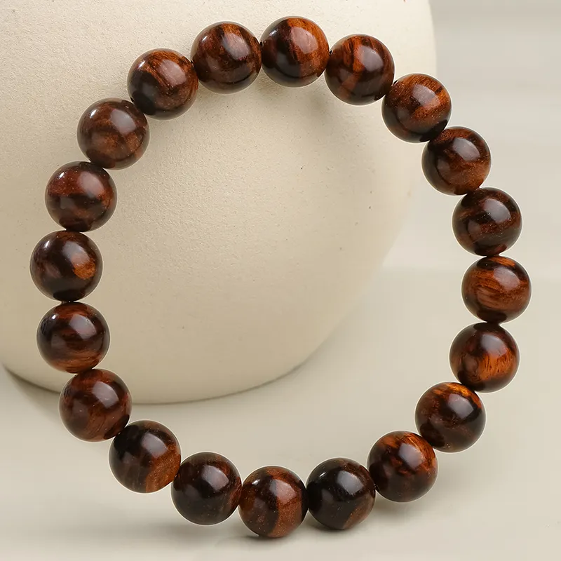 Moon Seal Hundred Rivers Huanghuali Bracelets Unisex-1