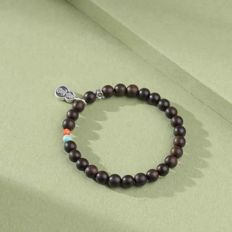Moon Seal Hundred Rivers Fragrance Agarwood Bracelets Unisex-1
