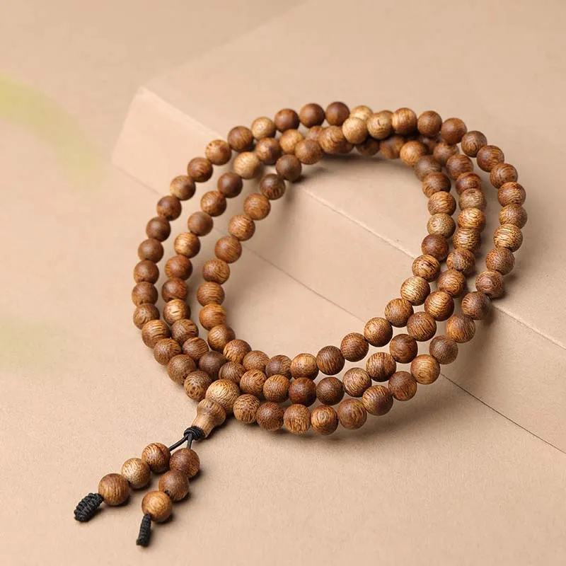 Moon Seal Hundred Rivers Fragrance Agarwood Bracelets Unisex-3
