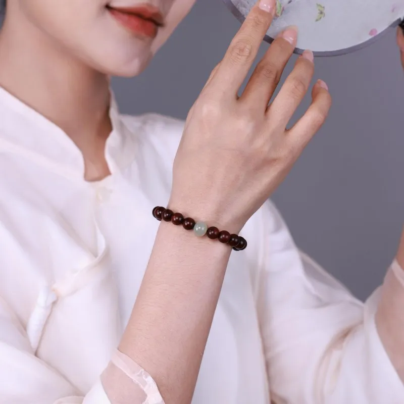 Moon Seal Hundred Rivers Rosewood Bracelets Unisex-4