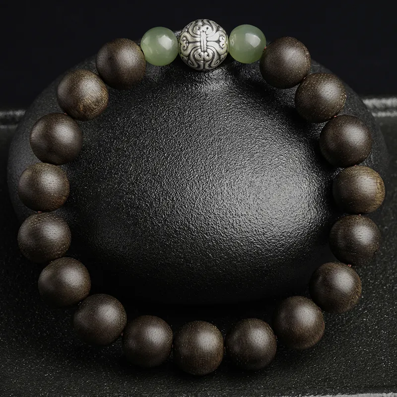 Moon Seal Hundred Rivers Fragrance Agarwood Bracelets Unisex-5