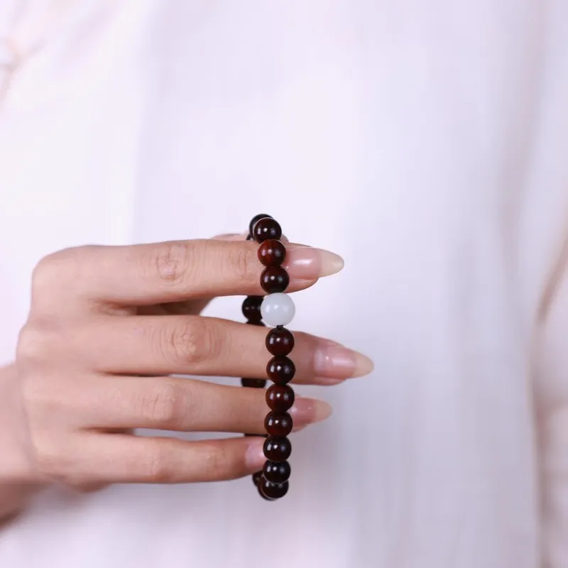 Moon Seal Hundred Rivers Rosewood Bracelets Unisex-4