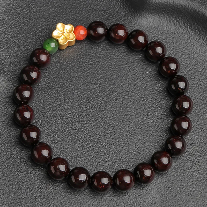 Moon Seal Hundred Rivers Rosewood Bracelets Unisex-1