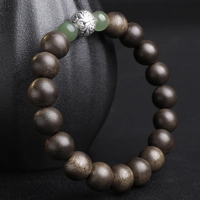 Moon Seal Hundred Rivers Fragrance Agarwood Bracelets Unisex-4