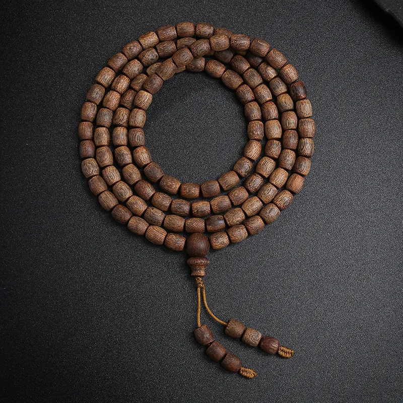 Moon Seal Hundred Rivers Fragrance Agarwood Precious Wood Bracelets Unisex-4