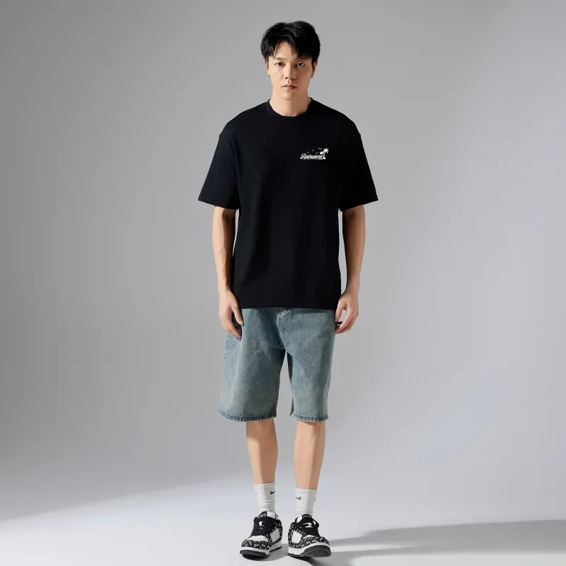 RAINCOME T-Shirts Unisex Black-2