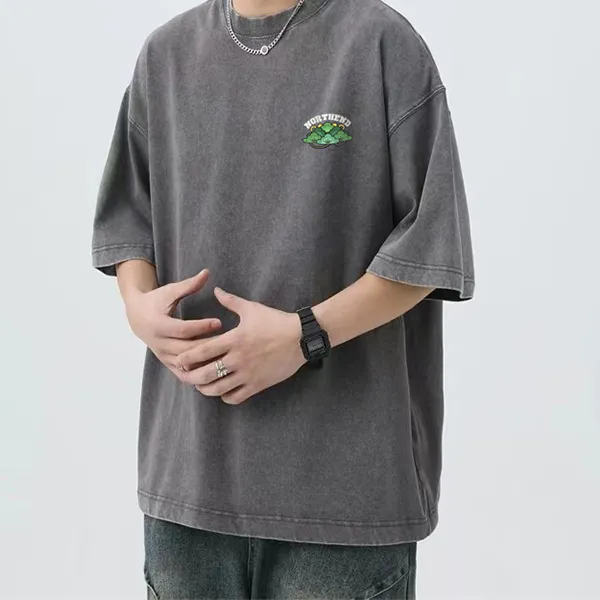 Northend Drop Shoulder Sleeve T-Shirt Unisex-11