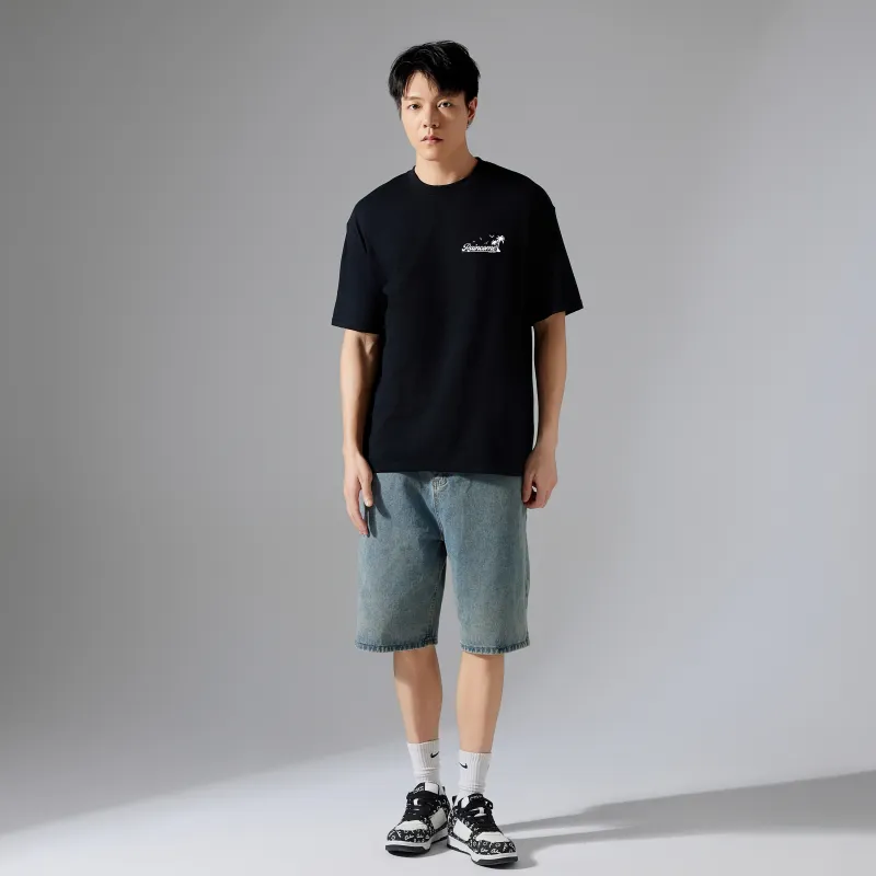 RAINCOME T-Shirts Unisex Black-3