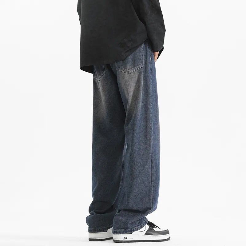 RAINCOME Jeans Unisex Copper Cyan-4